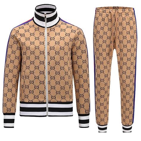 gucci tracksuit mens etsy|cheap gucci tracksuit men.